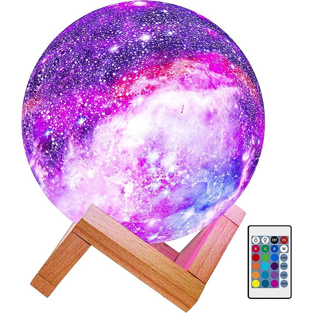 3D Printing Moon Lamp – Galaxy LED Night Light