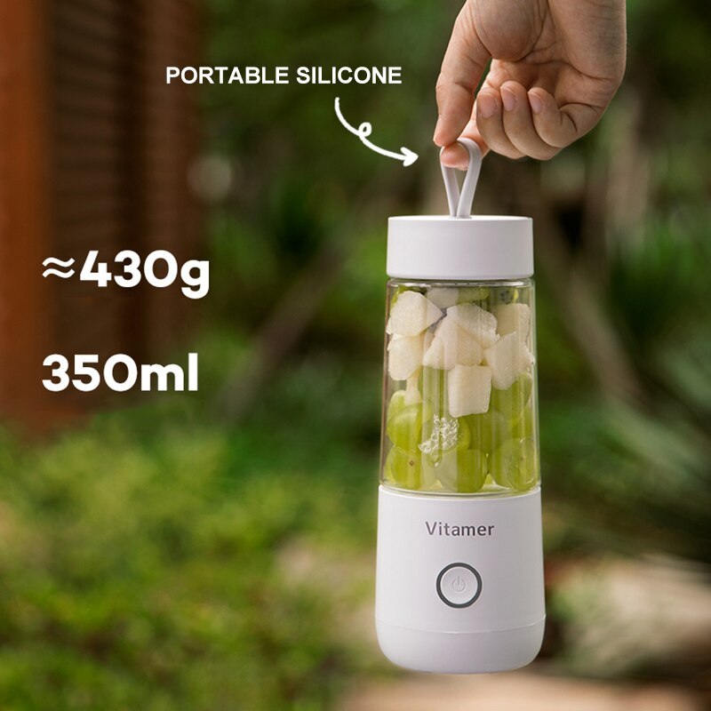 Mini Portable Blender Bottle – Electric USB Juicer & Mixer