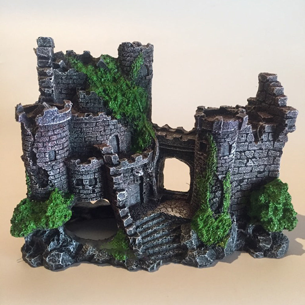 Fish Tank Resin Castle – Decorative Aquarium Ornament