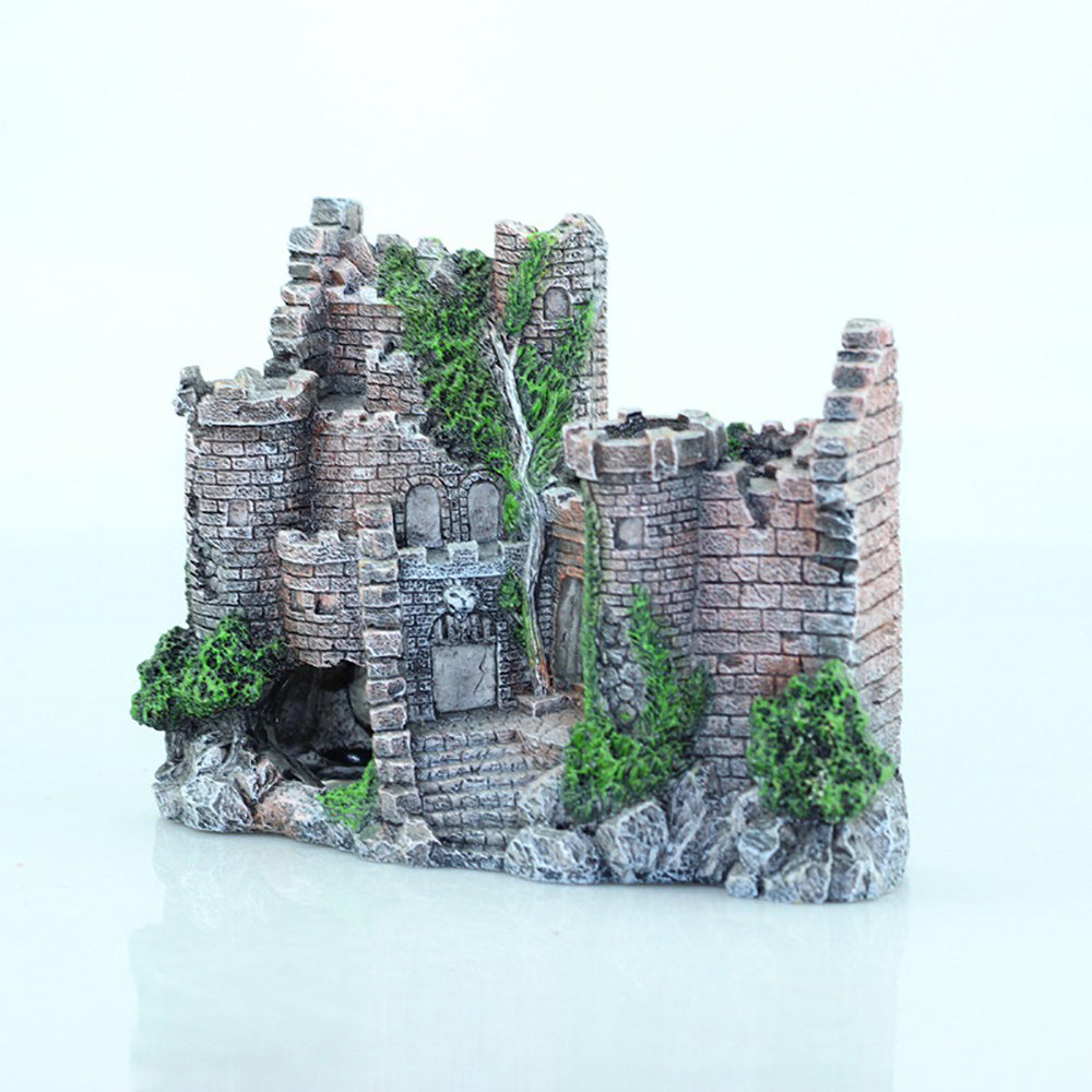 Fish Tank Resin Castle – Decorative Aquarium Ornament