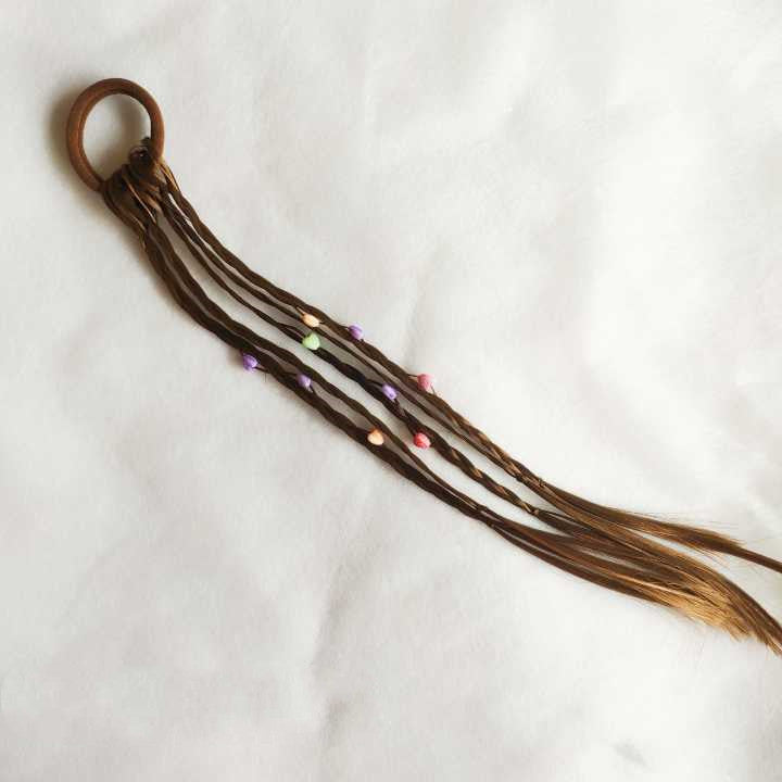 Festive Colorful Bead Twist Braid – Fashion Hair Accessory