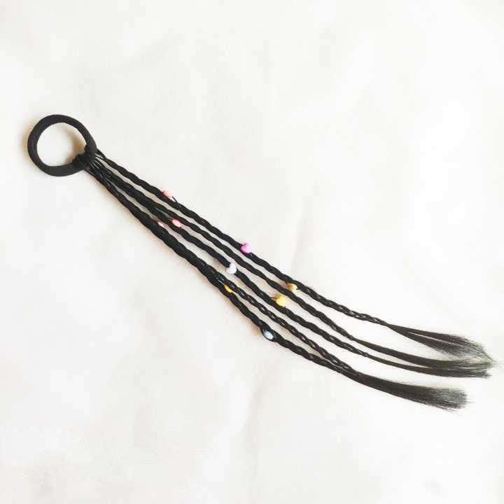 Festive Colorful Bead Twist Braid – Fashion Hair Accessory