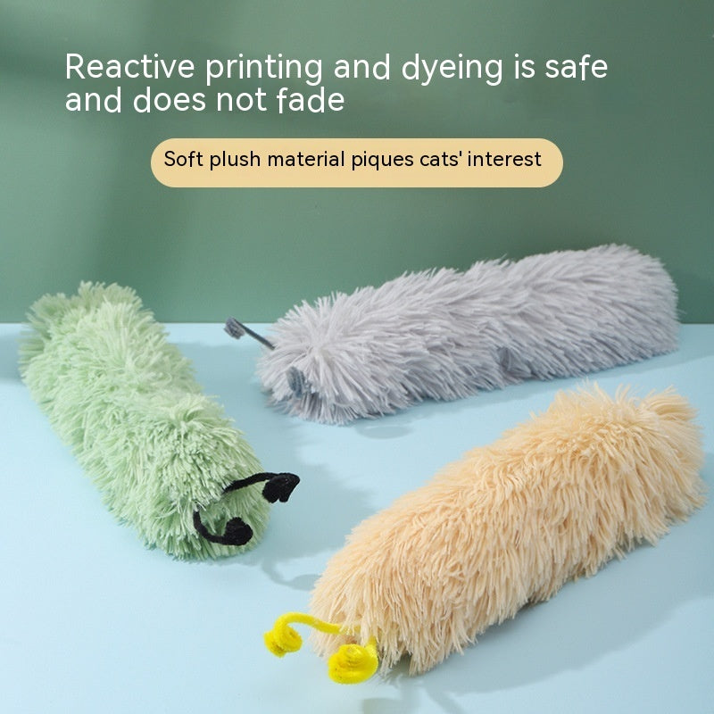 Caterpillar Ringing Cat Toy – Bite-Resistant Paper Play Toy