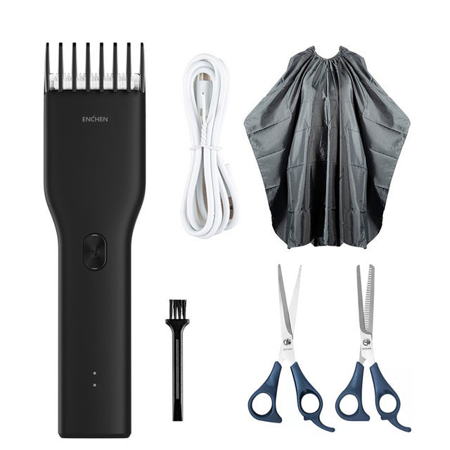 Cordless Hair Shaver – Safe Hair Trimmer for Adults & Children