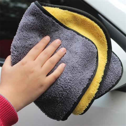 Two-Color Dual-Sided Car Wash Towel – Multifunction Cleaning Cloth