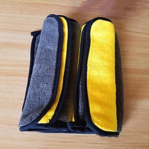 Two-Color Dual-Sided Car Wash Towel – Multifunction Cleaning Cloth