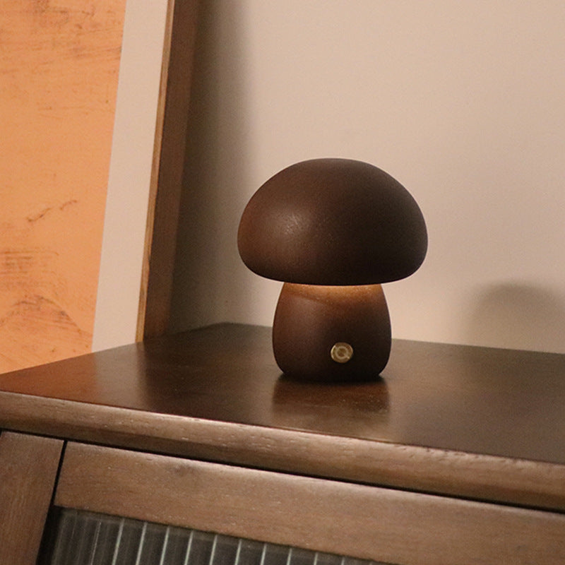 Cute Mushroom Table Lamp – LED Night Light for Children’s Room