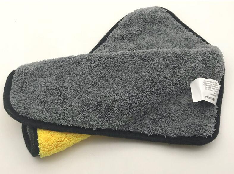 Two-Color Dual-Sided Car Wash Towel – Multifunction Cleaning Cloth