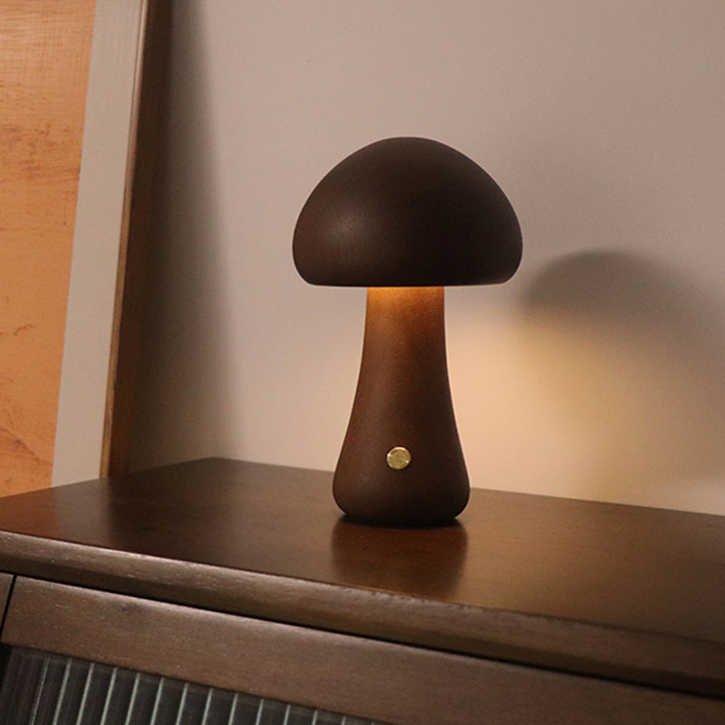 Cute Mushroom Table Lamp – LED Night Light for Children’s Room