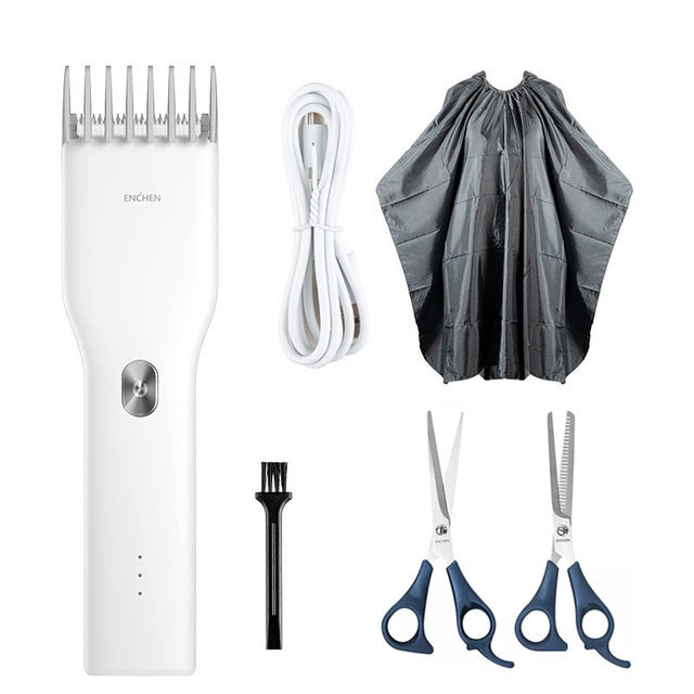 Cordless Hair Shaver – Safe Hair Trimmer for Adults & Children