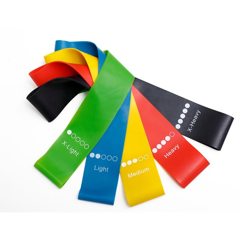 Yoga Resistance Rubber Bands – Elastic Workout Bands for Fitness & Pilates