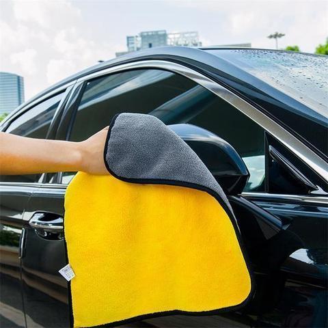 Two-Color Dual-Sided Car Wash Towel – Multifunction Cleaning Cloth