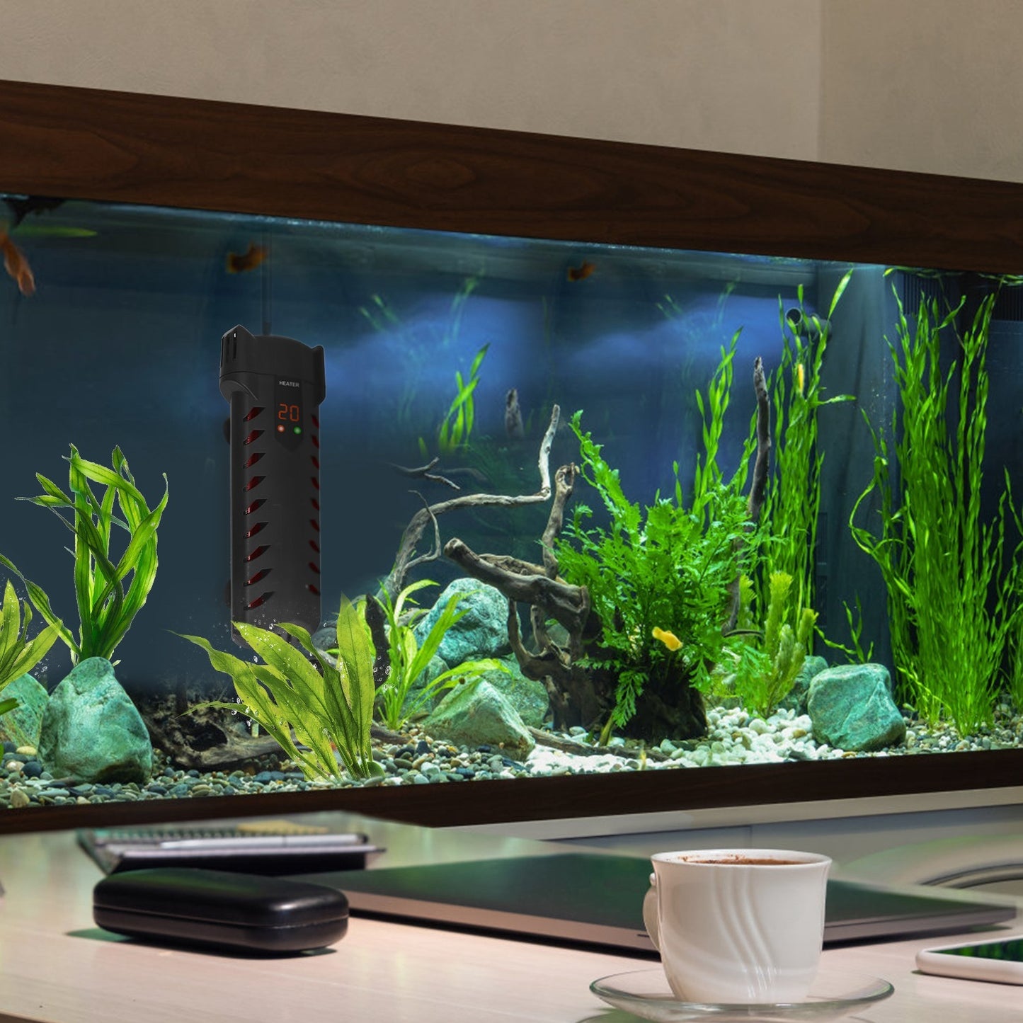 500W Submersible Aquarium Heater – Adjustable Temperature with External Controller