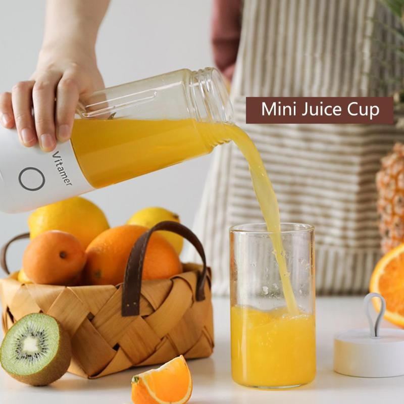 Mini Portable Blender Bottle – Electric USB Juicer & Mixer