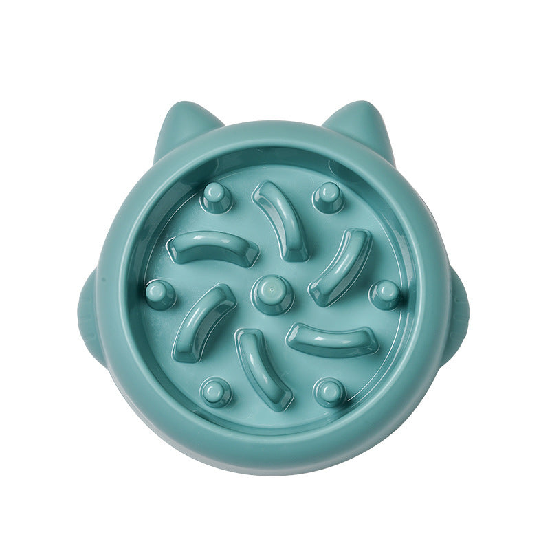 Dog & Cat Slow Feeder Plate – Healthy Eating Anti-Choke Bowl