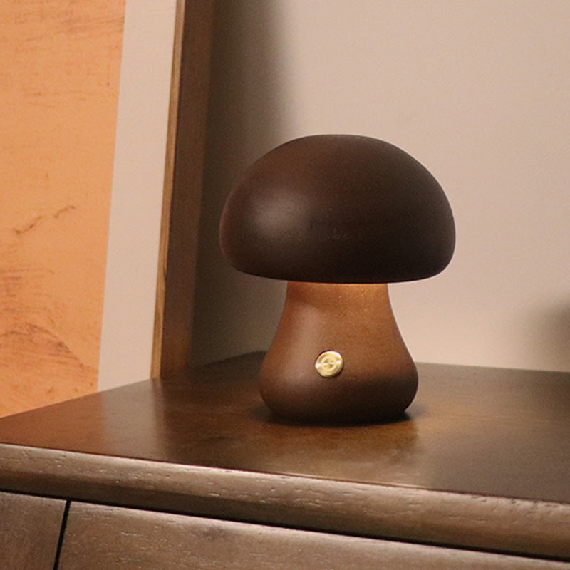 Cute Mushroom Table Lamp – LED Night Light for Children’s Room