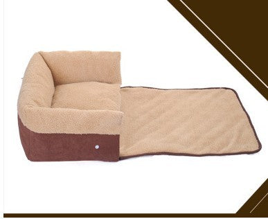 Flip Pet Nest – Removable Pet Bed with Blanket