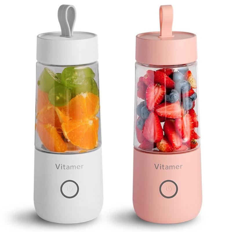 Mini Portable Blender Bottle – Electric USB Juicer & Mixer