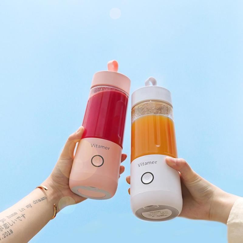 Mini Portable Blender Bottle – Electric USB Juicer & Mixer