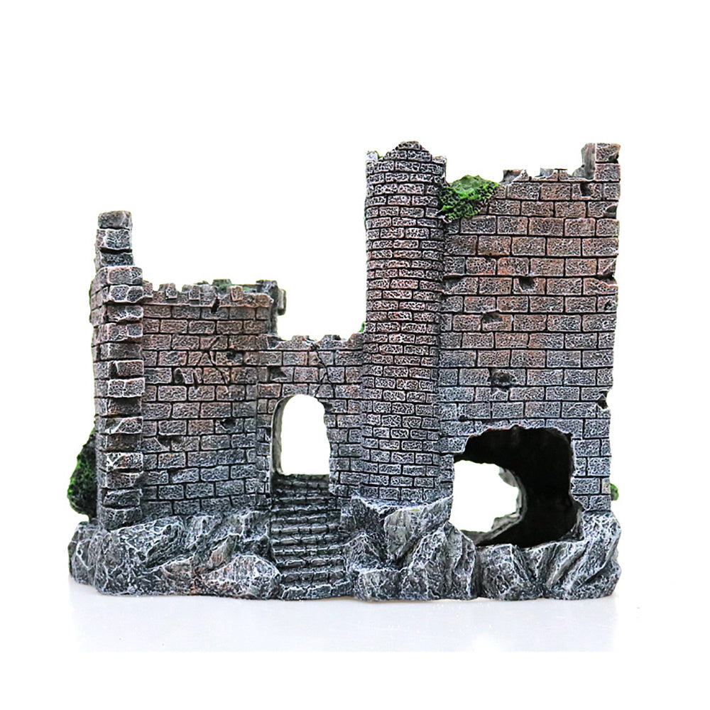 Fish Tank Resin Castle – Decorative Aquarium Ornament