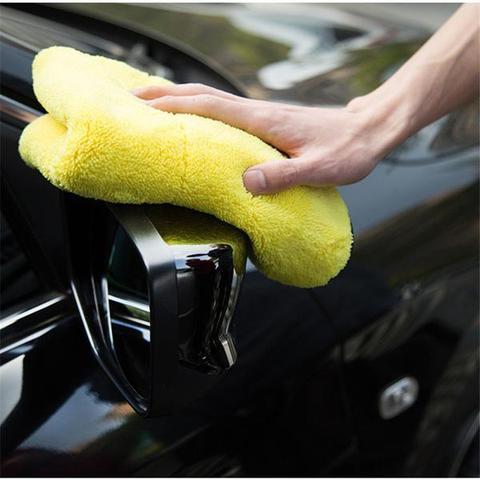Two-Color Dual-Sided Car Wash Towel – Multifunction Cleaning Cloth