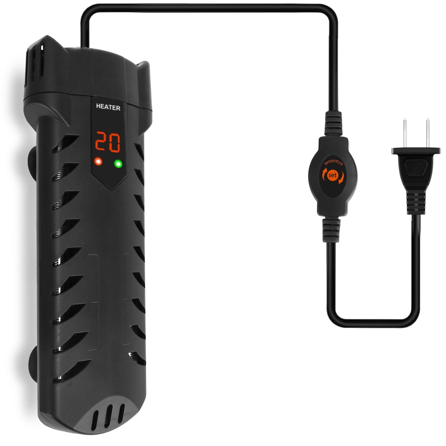 500W Submersible Aquarium Heater – Adjustable Temperature with External Controller