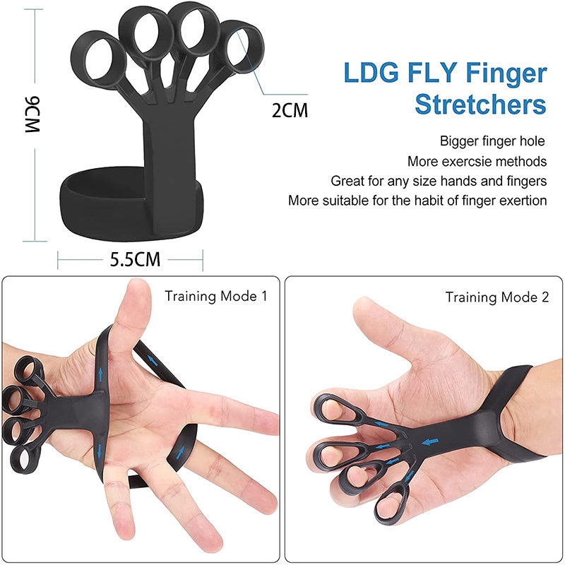 Silicone Finger Exerciser – Hand Grip Strengthener & Arthritis Relief Trainer
