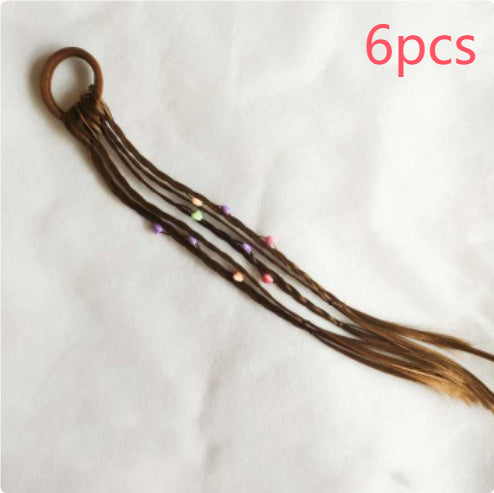 Festive Colorful Bead Twist Braid – Fashion Hair Accessory