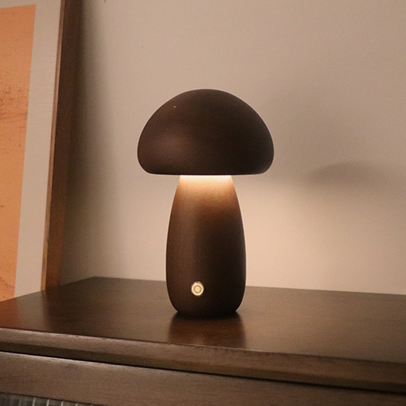 Cute Mushroom Table Lamp – LED Night Light for Children’s Room