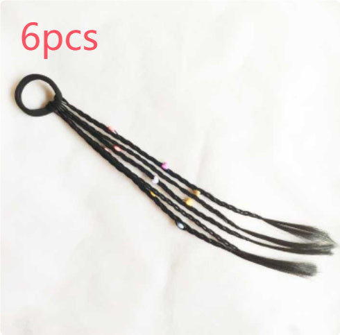 Festive Colorful Bead Twist Braid – Fashion Hair Accessory