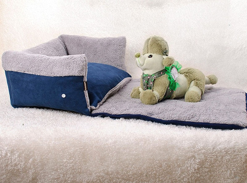 Flip Pet Nest – Removable Pet Bed with Blanket