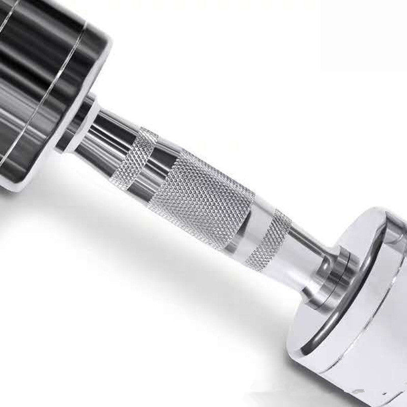 Pure Steel Dumbbells – Electroplated Home Fitness Weights