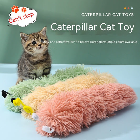 Caterpillar Ringing Cat Toy – Bite-Resistant Paper Play Toy