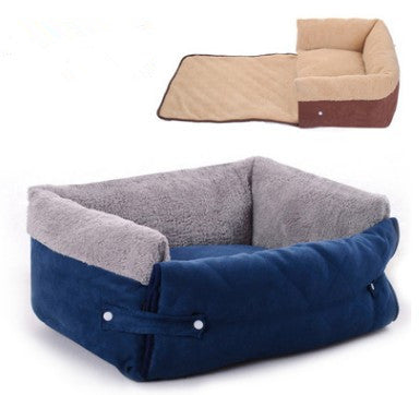 Flip Pet Nest – Removable Pet Bed with Blanket