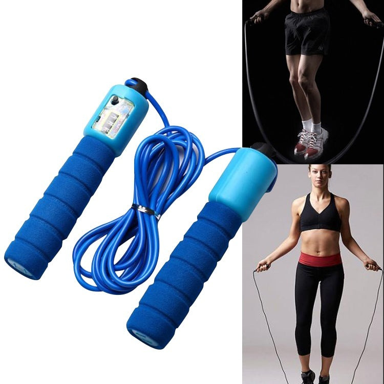 Skipping Rope with Counter – Adjustable Length Jump Rope for Fitness & Training