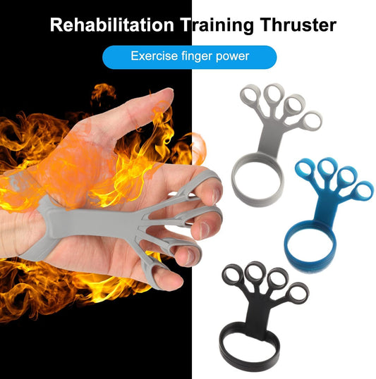 Silicone Finger Exerciser – Hand Grip Strengthener & Arthritis Relief Trainer