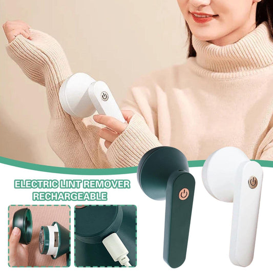 USB Rechargeable Electric Lint Remover – Portable Fabric Shaver for Clothes